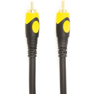Кабель POWERPLANT RCA to RCA 1.5м Black (CA911721)