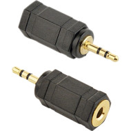 Адаптер CABLEXPERT micro-jack 2.5 мм - mini-jack 3.5 mm Black (A-3.5F-2.5M)