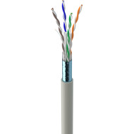 Кабель сетевой ОДЕСКАБЕЛЬ FTP Cat.5e КПВнг-HFЭ-ВП (200) LSZFRZH 4x2x0.51 CU Gray 305м (49269-305)