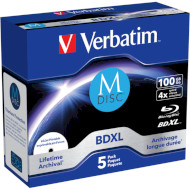 BD-RE XL VERBATIM MDisc 100GB 4x 5pcs/jewel (43834)