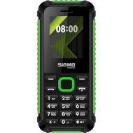 Мобильный телефон SIGMA MOBILE X-style 18 Track Black/Green (4827798854433)