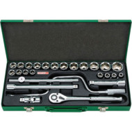 Набор инструментов TOPTUL Dr. Socket Set Mirror 26пр (GCAD2602)