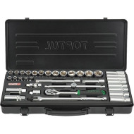 Набор торцевых головок с трещоткой TOPTUL Dr. Socket Set 3/8" 35шт (GBB35140)