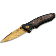 Складной нож BOKER Tirpitz Damascus Gold (110194DAM)