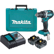 Аккумуляторная дрель-шуруповёрт MAKITA DDF484RTE