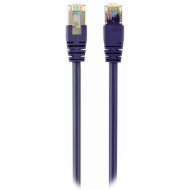 Патч-корд CABLEXPERT U/FTP Cat.6 CCA 0.5м Violet (PP6-0.5M/V)