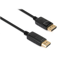 Кабель VINGA DisplayPort 1.8м Black (VCPDP1.8BK)