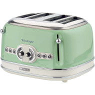 Тостер ARIETE 156 Vintage 4-slice Green (00C015604AR0)