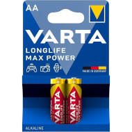 Батарейка VARTA Longlife Max Power AA 2шт/уп (04706 101 412)