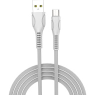 Кабель COLORWAY PVC USB to Micro-B 2.4A 1м White (CW-CBUM028-WH)