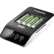 Зарядное устройство VARTA LCD Ultra Fast Charger Plus + 4xAA 2100mAh (57685 101 441)