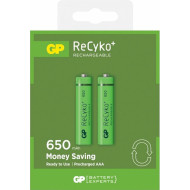 Аккумулятор GP ReCyko+ AAA 650mAh 2шт/уп (GP65AAAHCE-2GBE2)