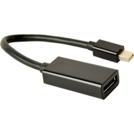Адаптер CABLEXPERT A-mDPM-DPF4K-01 Mini DisplayPort - DisplayPort Black
