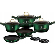 Набор посуды BERLINGER HAUS Emerald Collection 10пр (BH-6065)