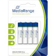 Аккумулятор MEDIARANGE Rechargeable Accu AAA 800mAh 4шт/уп (MRBAT120)