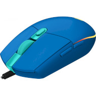 Мышь игровая LOGITECH G102 Lightsync Blue (910-005801)