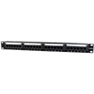 Патч-панель CABLEXPERT 1U 19" 24-port UTP Cat.5e (NPP-C524CM-001)