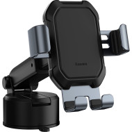 Автодержатель для смартфона BASEUS Tank Gravity Car Mount Holder with Suction Base Black (SUYL-TK01)