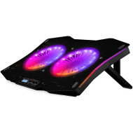 Подставка для ноутбука MODECOM Silent Fan MC-CF18 RGB (PL-MC-CF-18-RGB)