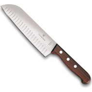 Нож кухонный VICTORINOX Wood Santoku Knife 170мм (6.8520.17G)