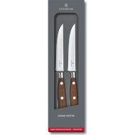 Набор кухонных ножей VICTORINOX Grand Maitre Wood Steak Set 2пр (7.7240.2W)