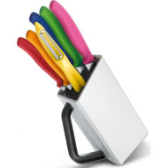Набор кухонных ножей VICTORINOX SwissClassic Block 7пр (6.7127.6L14)
