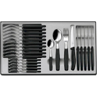 Набор столовых приборов VICTORINOX Swiss Classic Table Set Black 24пр (6.7233.24)