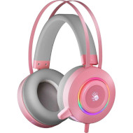 Наушники геймерские A4TECH BLOODY G521 Pink