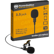 Микрофон-петличка POWERDEWISE Lavalier Lapel Microphone (PDW-1)