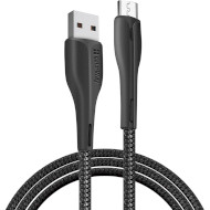 Кабель COLORWAY PVC USB to Micro-B 2.4A 1м Black (CW-CBUM034-BK)
