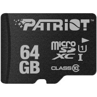 Карта памяти PATRIOT microSDXC LX 64GB UHS-I Class 10 (PSF64GMDC10)
