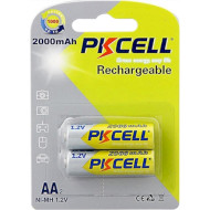 Аккумулятор PKCELL Rechargeable AA 2000mAh 2шт/уп (6942449544940)