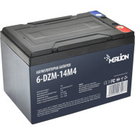 Аккумуляторная батарея тяговая MERLION 6-DZM-14 (12В, 14Ач)