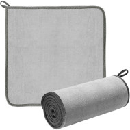 Полотенце из микрофибры для автомобиля BASEUS Easy Life Car Washing Towel 40x40mm 2-Pack Gray (CRXCMJ-0G)