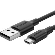Кабель UGREEN US289 USB-A to Micro USB QC3.0 2м Black (60138)