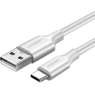 Кабель UGREEN US287 USB-A to Type-C QC3.0 18W 1м White (60121)