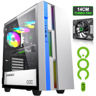 Корпус GAMEMAX Brufen C3 COC White/Blue