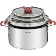 Набор кастрюль TEFAL Opti'Space 6пр (G720S674)