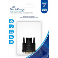 Адаптер MEDIARANGE MRCS170 HDMI - DVI Black