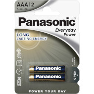 Батарейка PANASONIC Everyday Power AAA 2шт/уп (LR03REE/2BR)