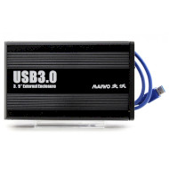 Карман внешний MAIWO K3502-U3S для HDD 3.5" to USB 3.0 (K3502-U3S BLACK)