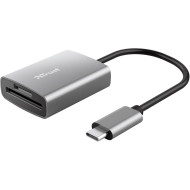 Кардридер TRUST Aluminium USB-C Card Reader