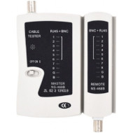 Тестер кабельный MERLION NSHL468BNC, RJ-45+BNC