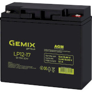 Аккумуляторная батарея GEMIX LP12-17 (12В, 17Ач)