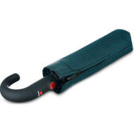 Зонт KNIRPS T.260 Medium Duomatic Crook Handle Watson Aqua (95 3260 7057)