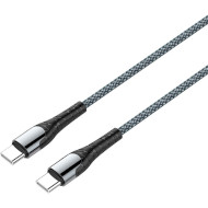 Кабель COLORWAY PD Fast Charging USB-C to USB-C 3A 2м Gray (CW-CBPDCC039-GR)