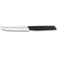 Нож кухонный для томатов VICTORINOX SwissModern Tomato&Table Black 110мм (6.9003.11W)