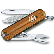 Швейцарский нож VICTORINOX Classic SD Classic Colors Transparent Chocolate Fudge (0.6223.T55G)