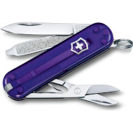 Швейцарский нож VICTORINOX Classic SD Classic Colors Transparent Persian Indigo (0.6223.T29G)