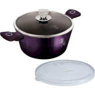 Кастрюля BERLINGER HAUS Purple Eclipse Collection 4.1л (BH-6629)